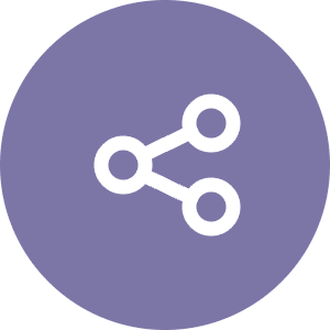 Symbol: verbundene Knoten